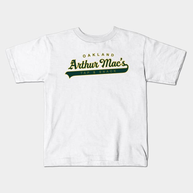 Oakland Arty's Kids T-Shirt by ArthurMacs